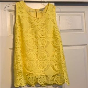 Skies Are Blue Lace Tank